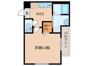 フジパレス池田天神ＷＥＳＴの物件間取画像